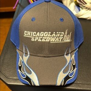 Chicagoland Speedway Blue and Gray Cap